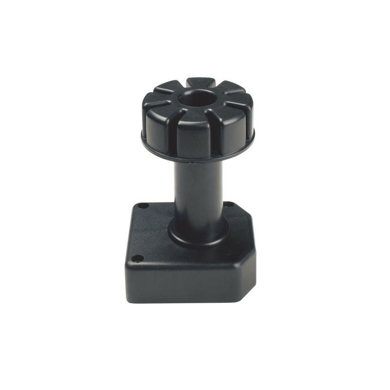Tornillo ajustable de 120-180 mm en patas de gabinete de plástico PP